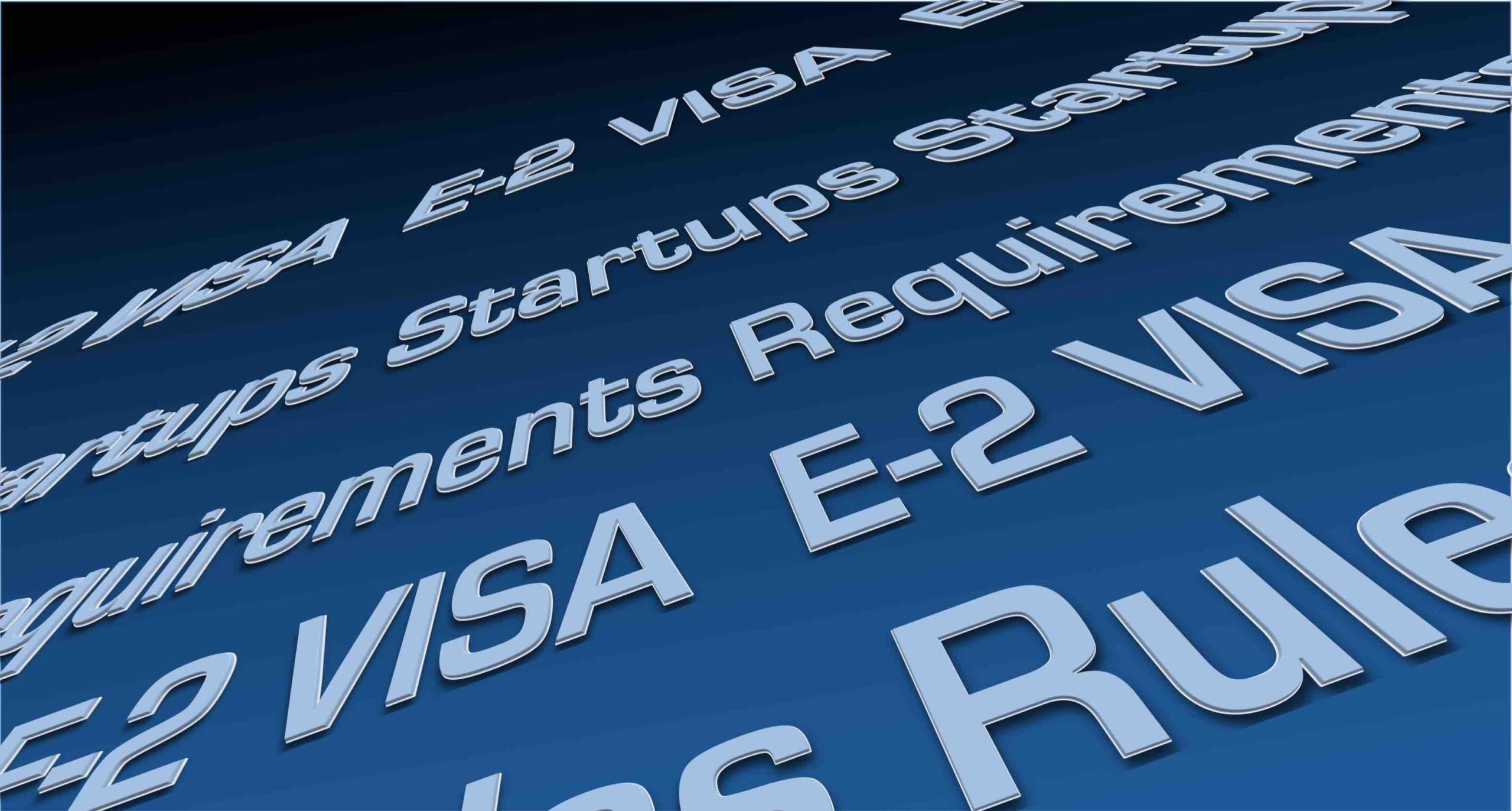 Read more about the article E2 Visa Requirements for Startups [Infographic]